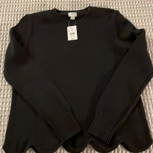 New J. Crew cotton sweater